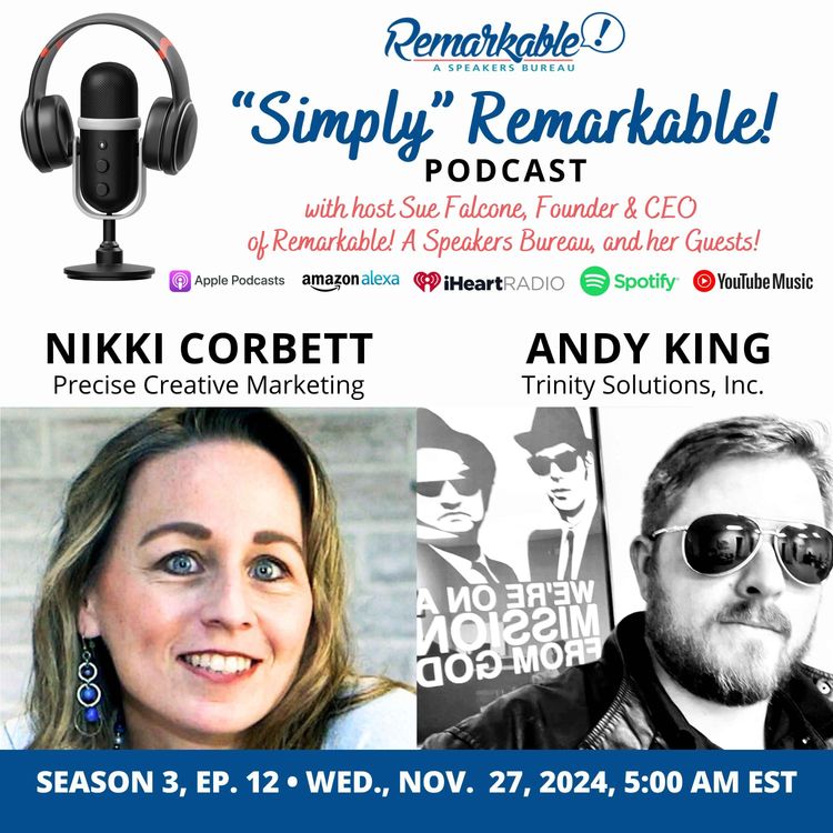 cover art for “Simply” Remarkable! with guests Nikki Corbett and Andy King