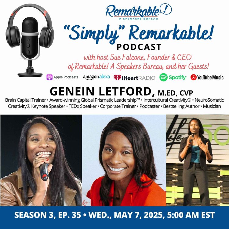 cover art for “Simply” Remarkable! with returning guest, Genein Letford
