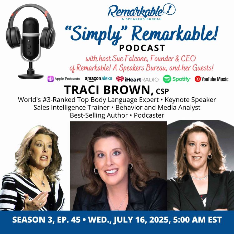 cover art for “Simply” Remarkable! & returning guest, Traci Brown, Secrets Hidden