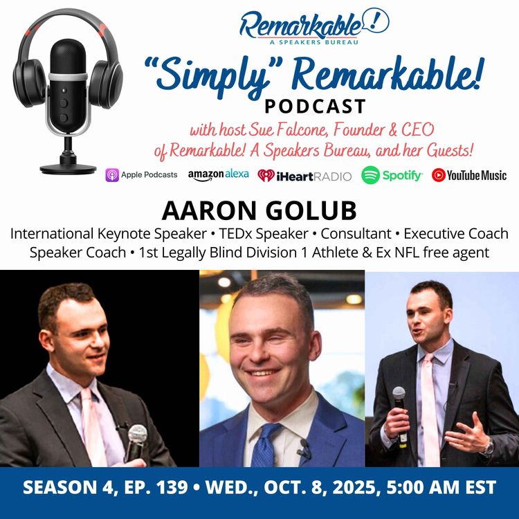 cover art for “Simply” Remarkable! Aaron Golub: Leadership & Overcoming Adversity