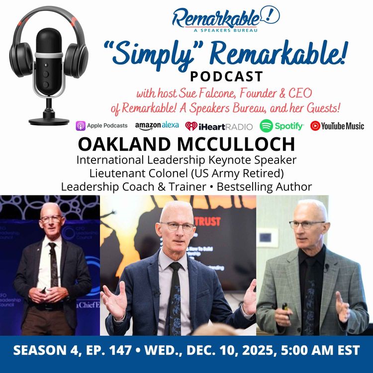 cover art for “Simply” Remarkable! & special guest, Oakland McCulloch!