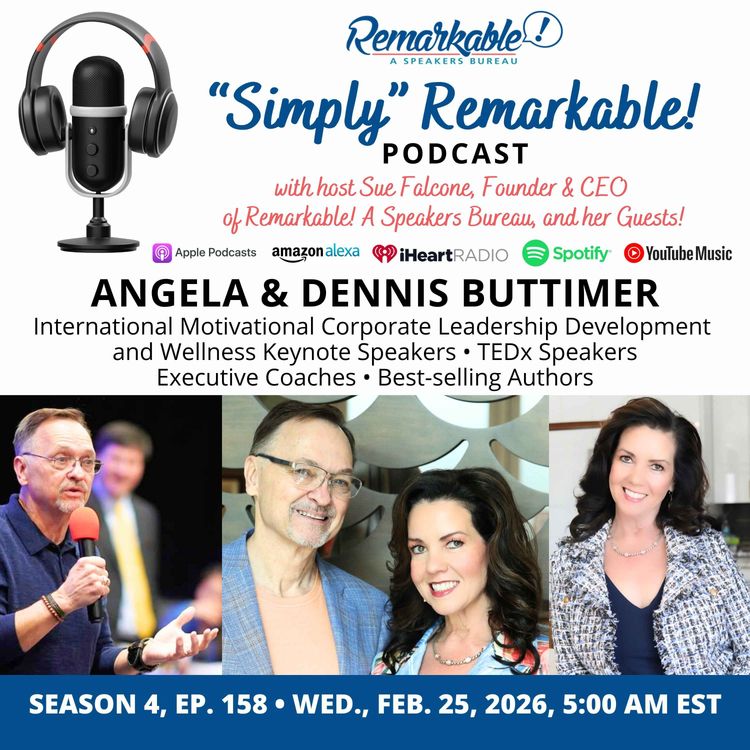 cover art for “Simply” Remarkable! & encore guests, Angela and Dennis Buttimer