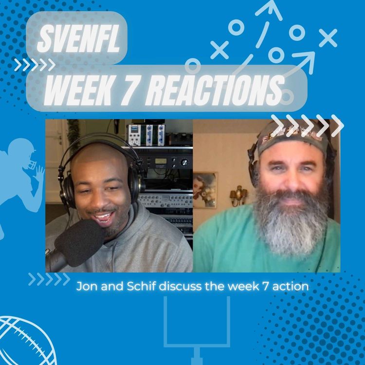 cover art for SveNFL 2022 Week 7 Reactions