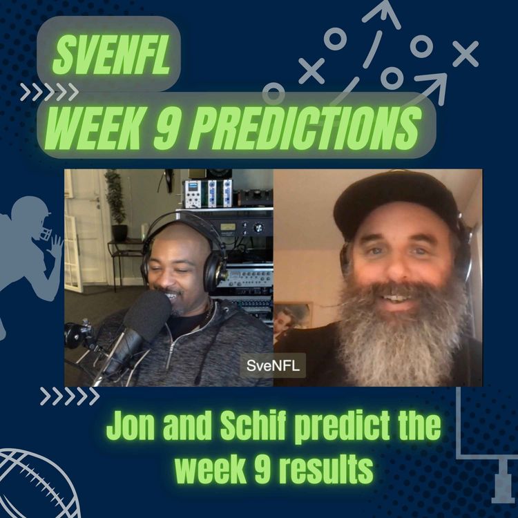 cover art for SveNFL 2022 Week 9 Predictions