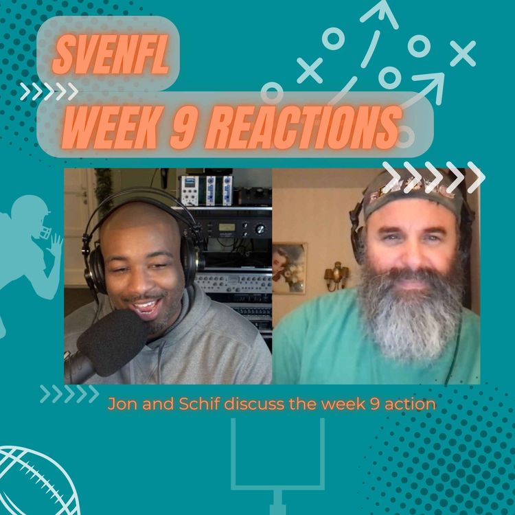 cover art for SveNFL 2022 Week 9 Reactions