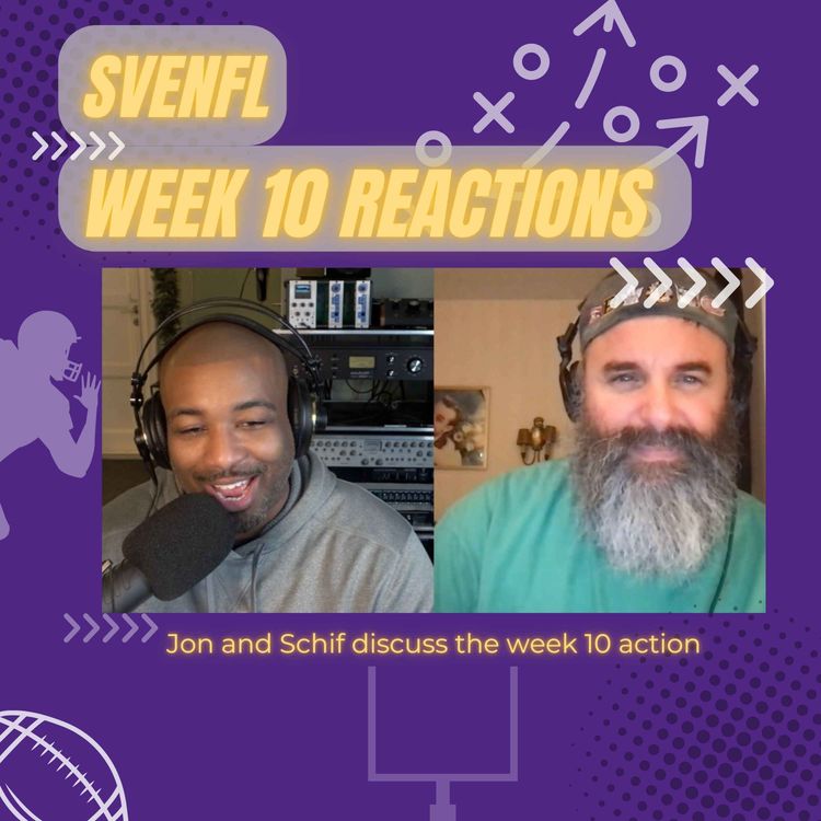cover art for SveNFL 2022 Week 10 Reactions