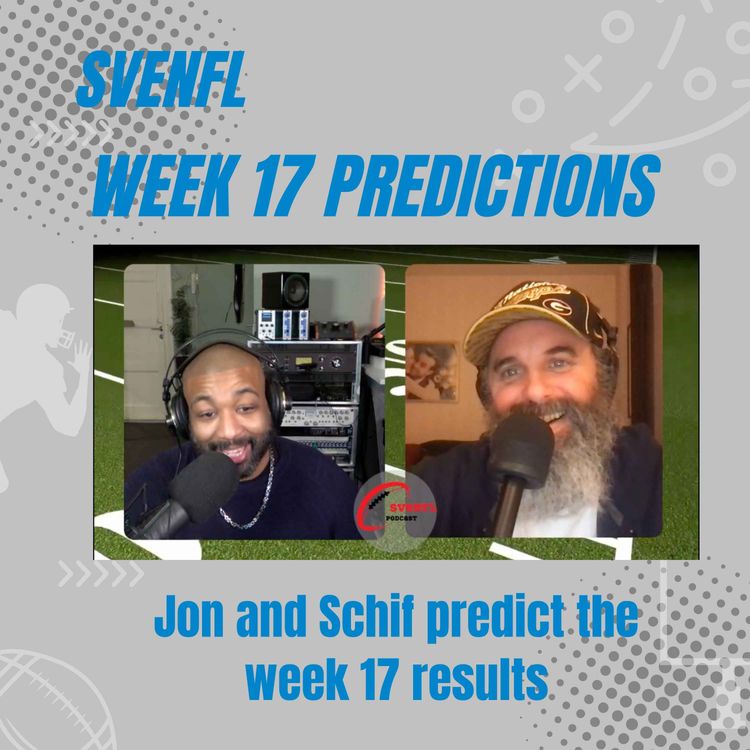 cover art for SveNFL 2022 Week 17 Prediction
