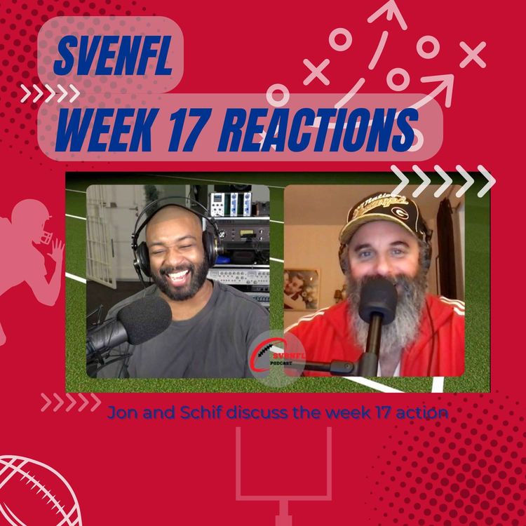 cover art for SveNFL 2022 Week 17 Reactions