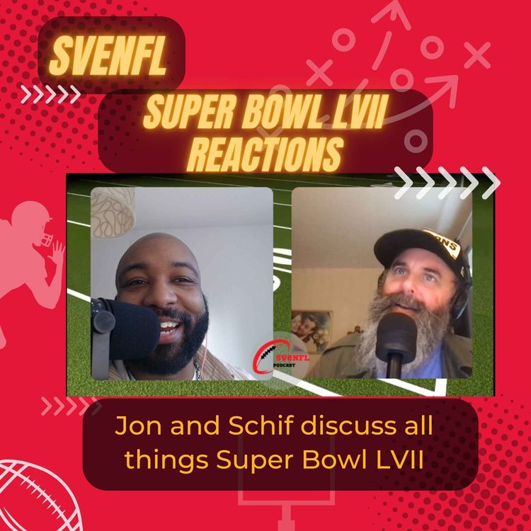 cover art for SveNFL Super Bowl LVII Reactions