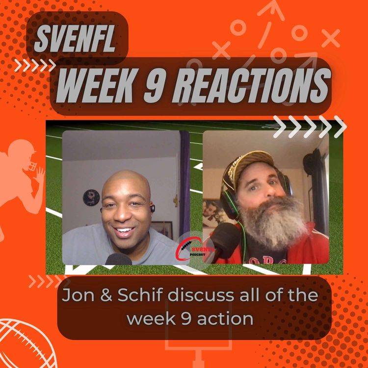 cover art for SveNFL 2023 Week 9 Reactions