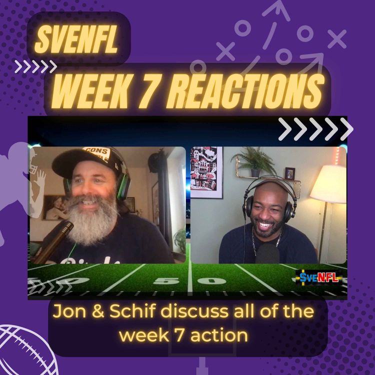 cover art for SveNFL 2024 Week 7 Reactions