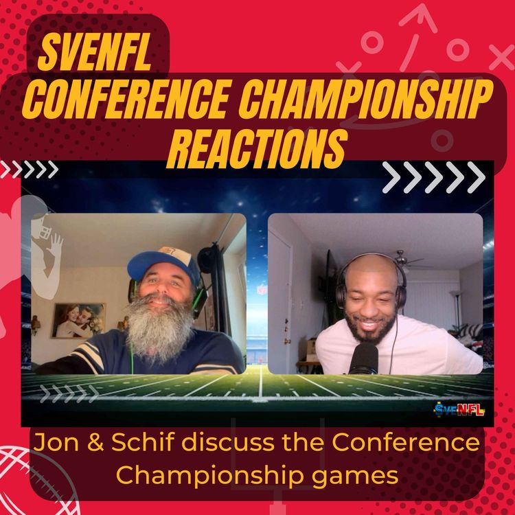 cover art for SveNFL 2024 Playoffs: Conference Championship Reactions