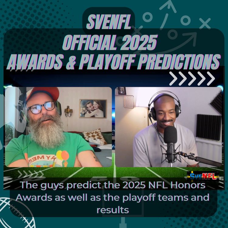 cover art for SveNFL Official 2025 Playoff and Awards Predictions