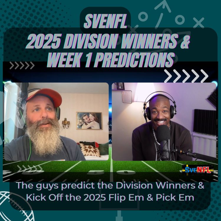 cover art for SveNFL 2025 Division Winners & Week 1 Predictions