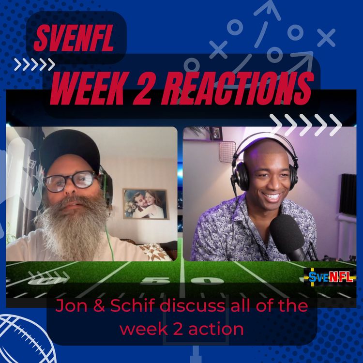 cover art for SveNFL 2025 Week 2 Reactions