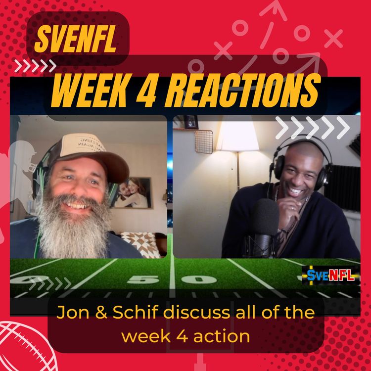 cover art for SveNFL 2025 Week 4 Reactions