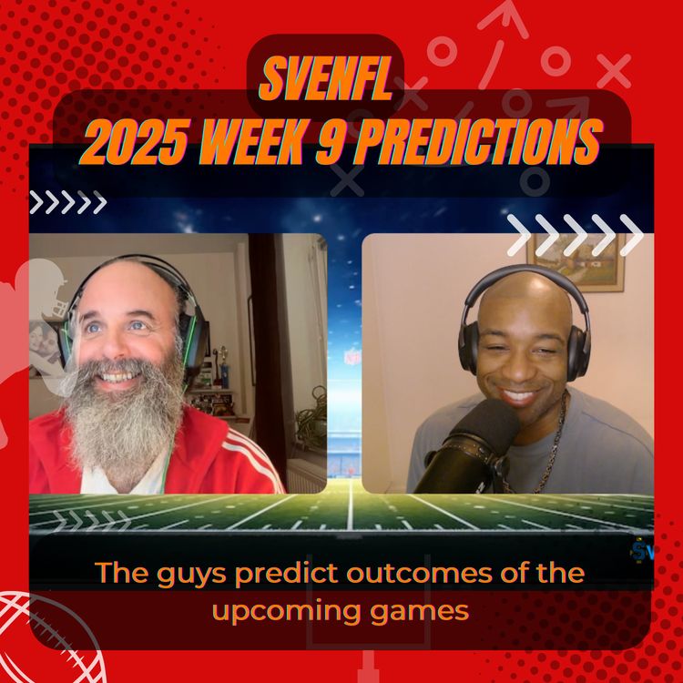 cover art for SveNFL 2025 Week 9 Predictions