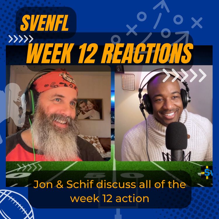 cover art for SveNFL 2025 Week 12 Reactions