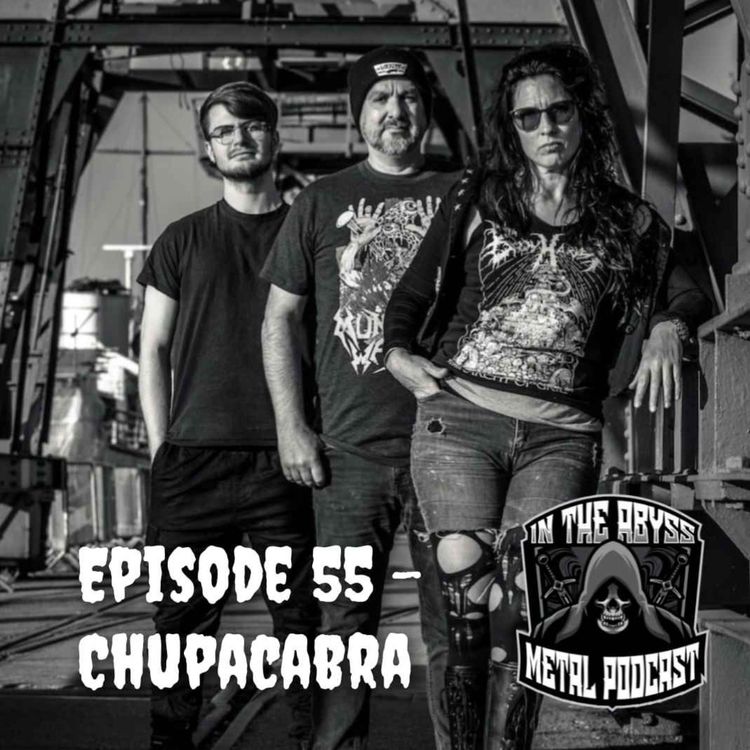 cover art for #55 - Nige & Heather of Chupacabra