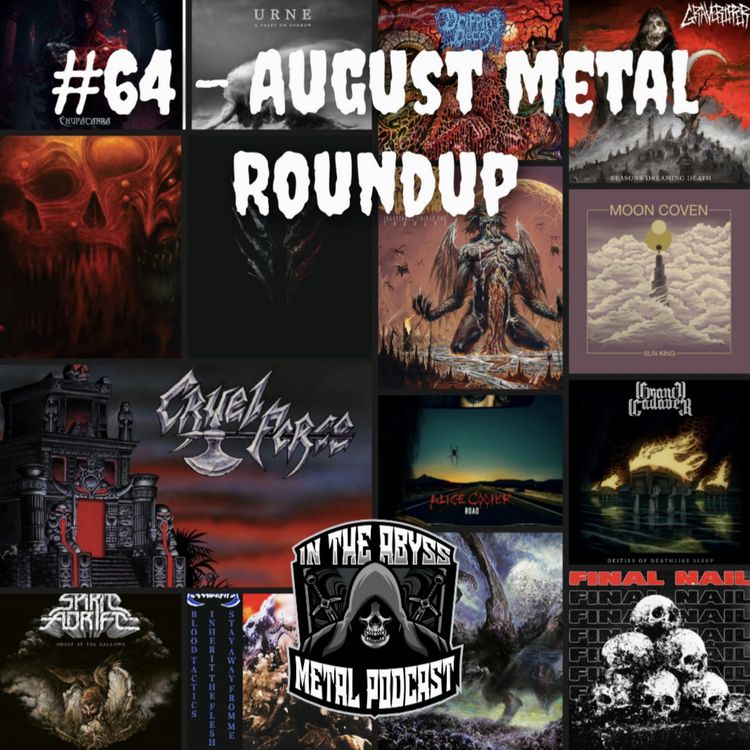 cover art for #64 - August Metal Round-Up