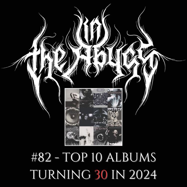 cover art for #82 - Top 10 Albums Turning 30 in 2024
