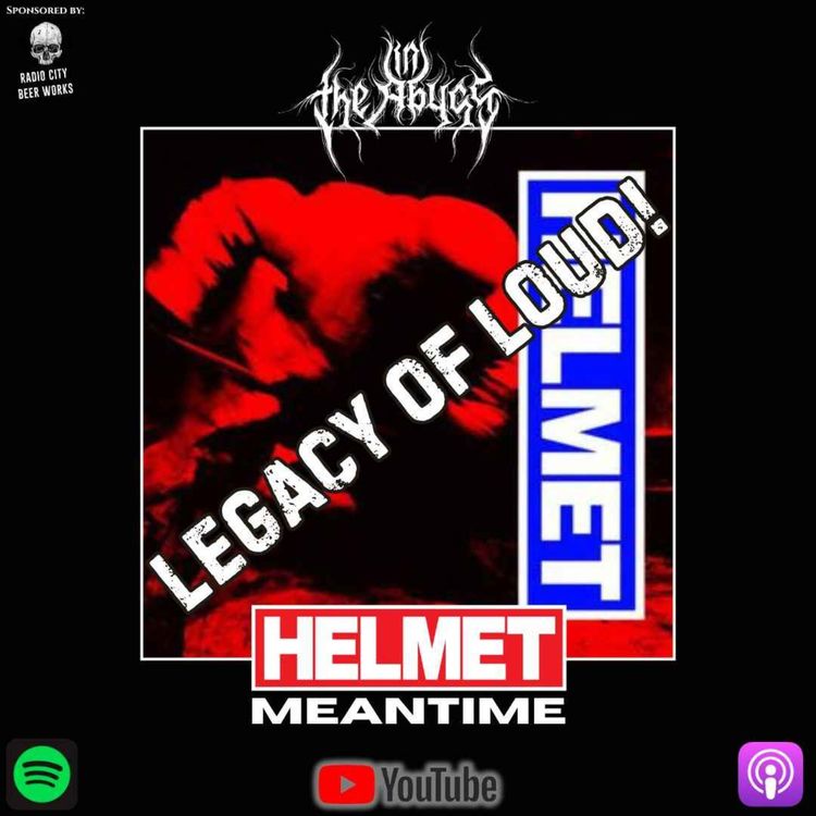 cover art for Legacy Of Loud: HELMET - MEANTIME. A true 90s alt metal classic!