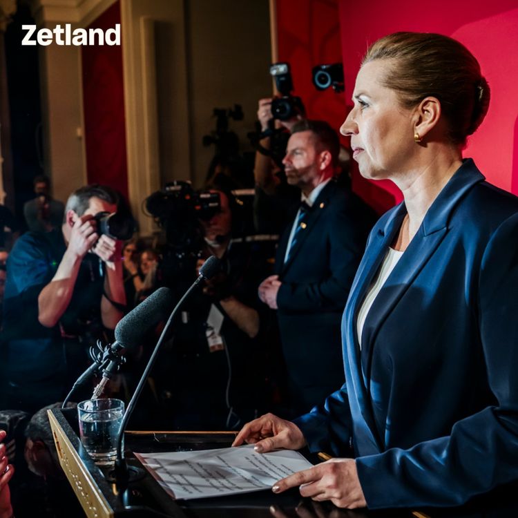 cover art for På et lukket møde gav Mette Frederiksen sine partifæller skylden for et historisk dårligt valg