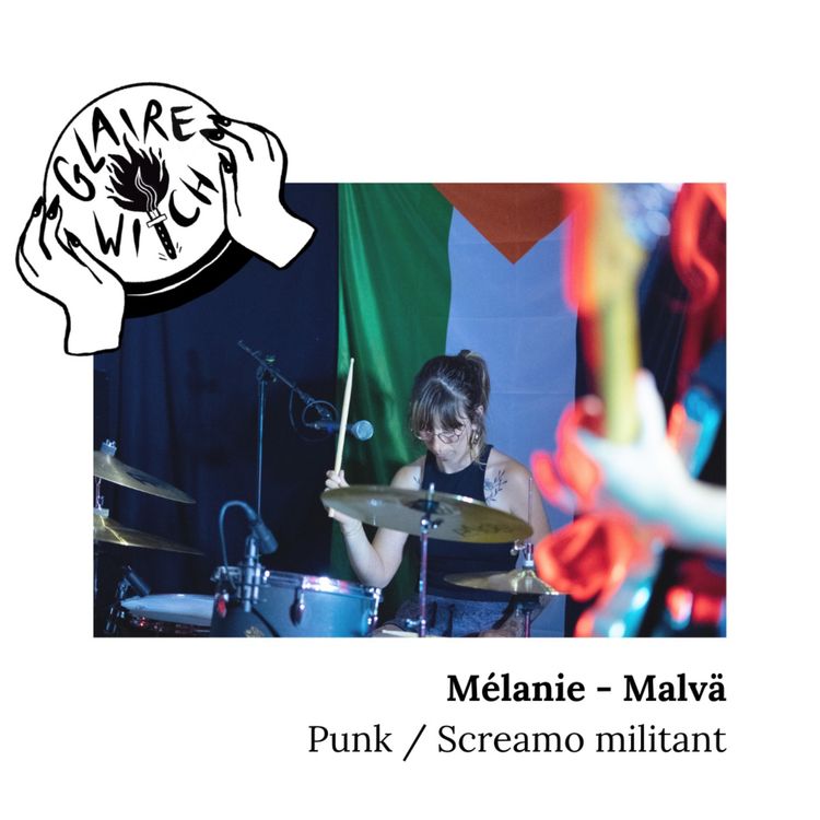 cover art for Mélanie - Malvä : Punk/Screamo militant