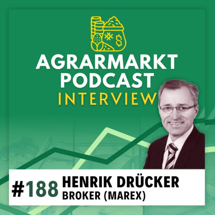 cover art for #188 📈 Iran-Update, Dünger-Notfallplan & Marktmeinung von Futures-Broker Henrik Drücker