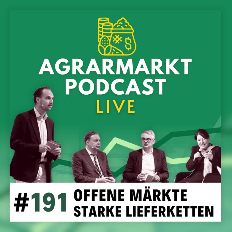 cover art for #190 🗣️ Live von der Hamburger Getreidebörse: Offene Märkte, starke Lieferketten