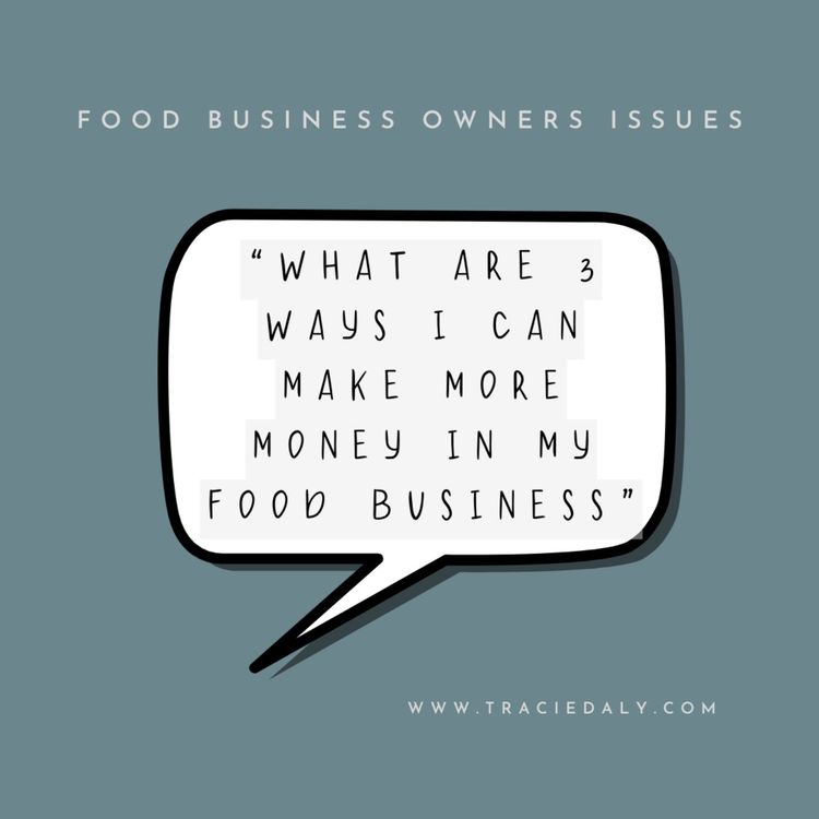 cover art for What are three ways I can make more money in my food business?