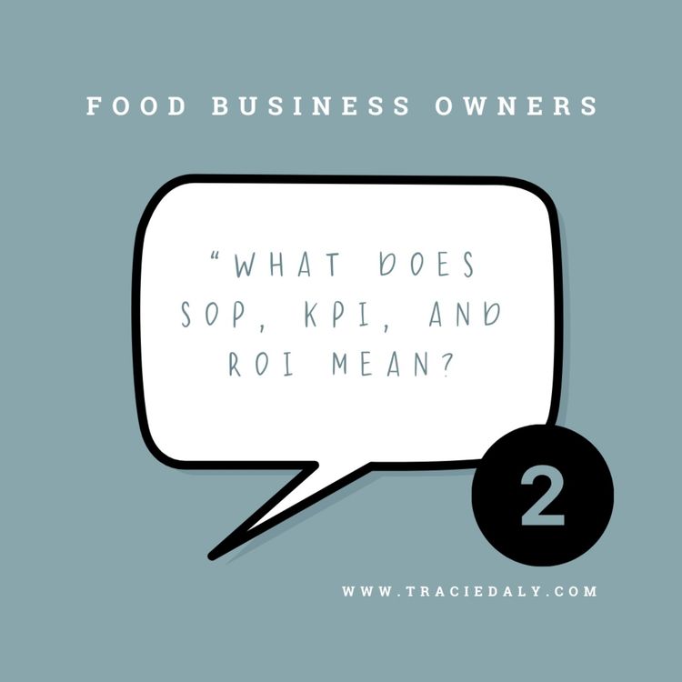 cover art for Part 2 of Buzzwords you need to know for your food business