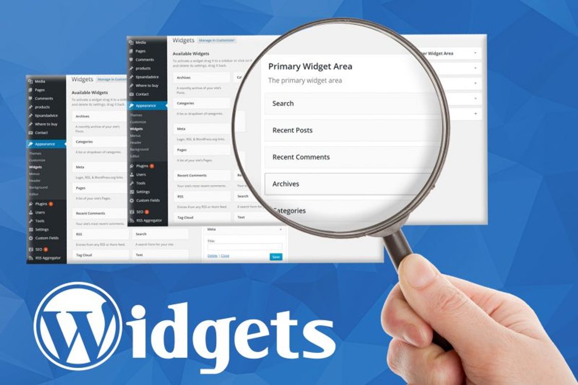 cover art for Widget là gì? Tất tần tật mọi thứ cần biết về Widget WordPress