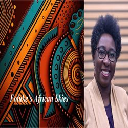 cover art for Foluke's African Skies