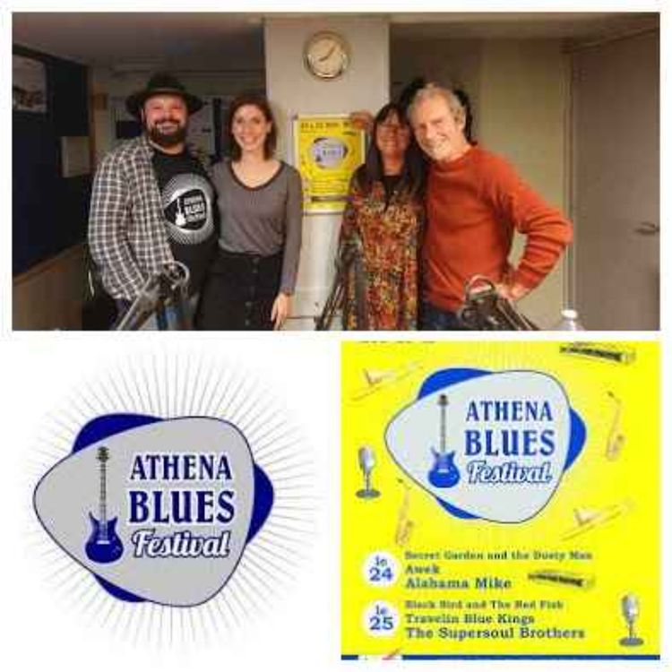 cover art for Invités Sarah et Aymerick pour l’Athéna Blues Festival et Secret Garden & the Dusty Man