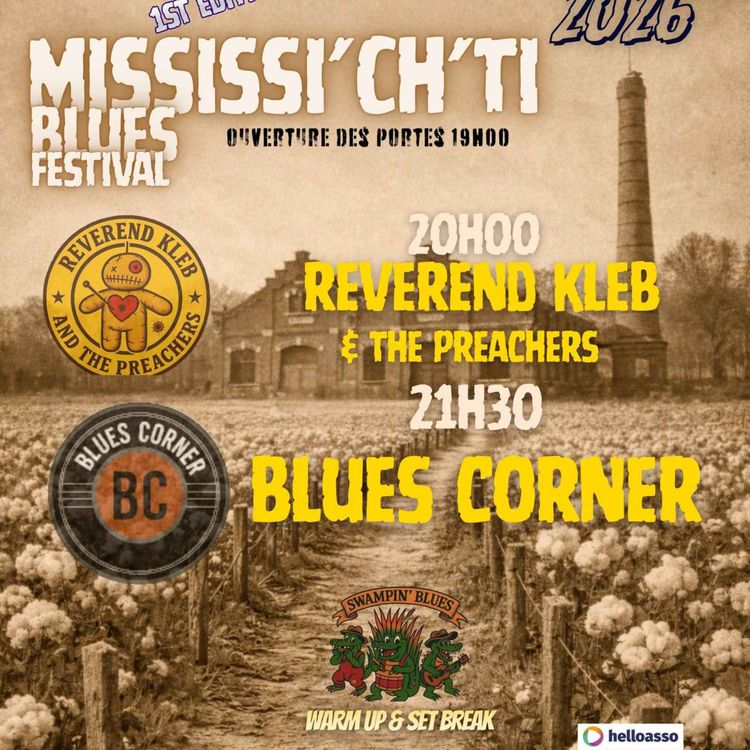 cover art for Mitch et Luc du Reverend Kleb & the Preachers et co-organisateurs du Mississi’ Ch’ti Festival