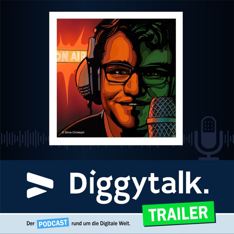 cover art for Diggytalk  Podcast Trailer mit Heikedine Körting