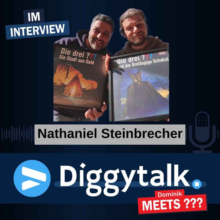 cover art for Nathaniel Steinbrecher: Die Musik hinter den Die drei ??? | Diggytalk #114﻿