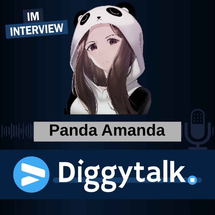 cover art for Pandaamanda: Twitch Streamerin über ihren Weg zum Beruf | Diggytalk #9﻿