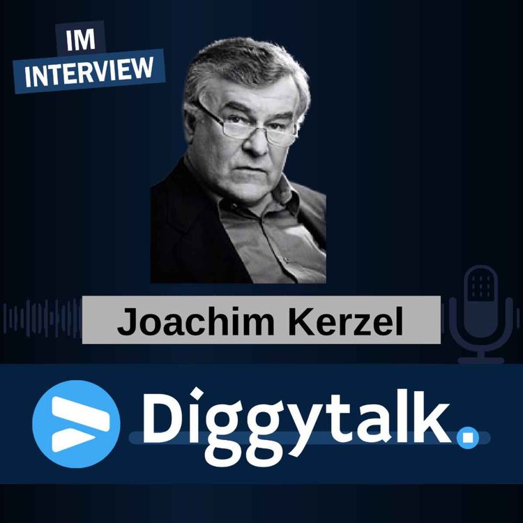 cover art for Joachim Kerzel: Stimme von Dustin Hoffmann & Jack Nicholson | Diggytalk #100﻿