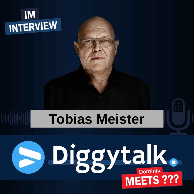 cover art for Tobias Meister: Stimme von Brad Pitt, Robert Downey Jr., Die drei ??? (Victor Hugenay) | Diggytalk #126