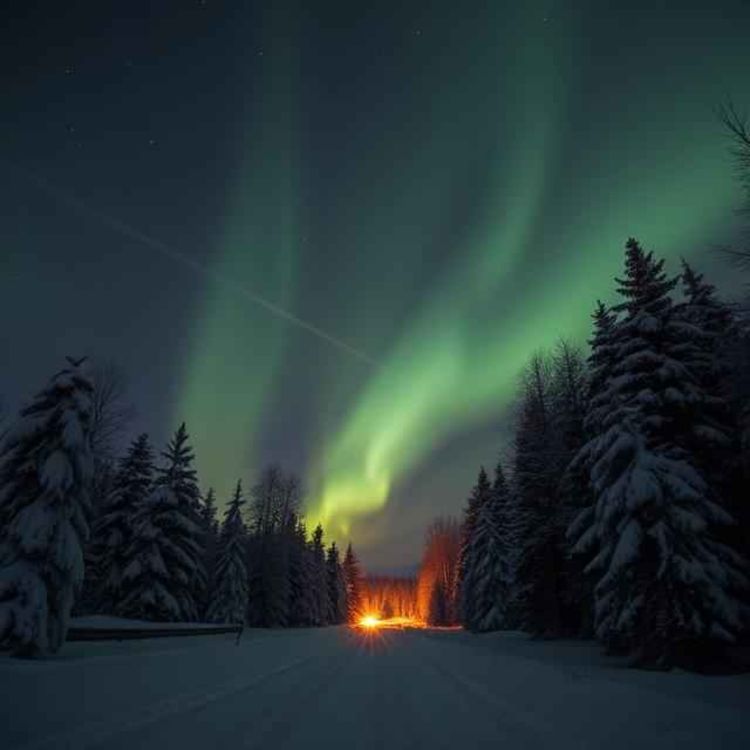 cover art for Under Norrskenet: Vintermusik och Återhämtning