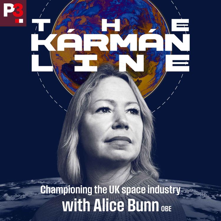 cover art for Want to enter the space industry? Listen to the Kármán Line here.