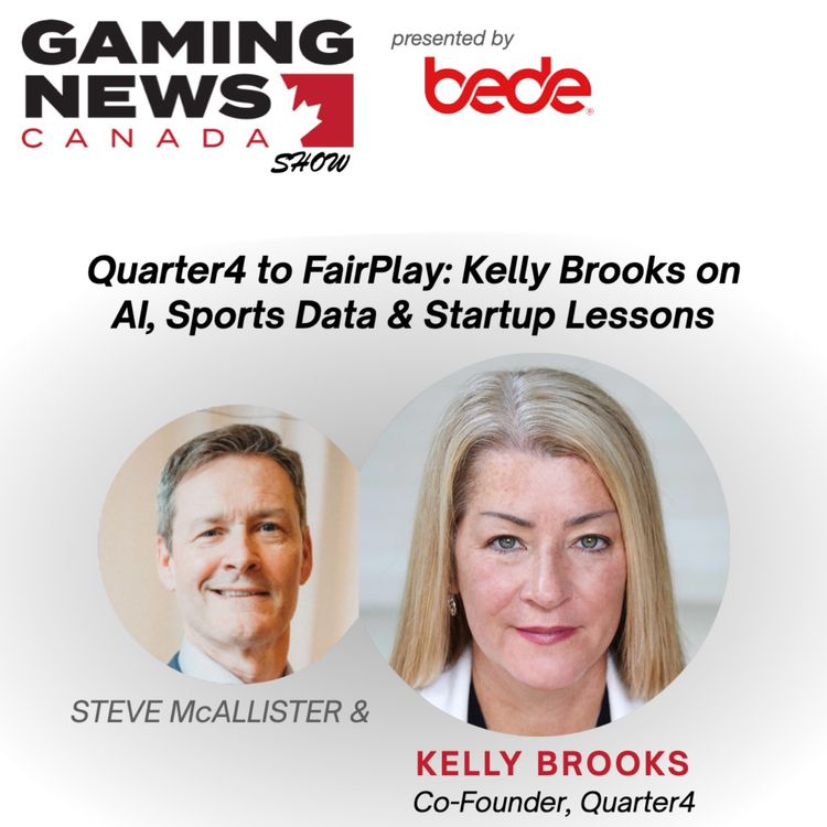 cover art for Quarter4 to FairPlay: Kelly Brooks on AI, Sports Data & Startup Lessons