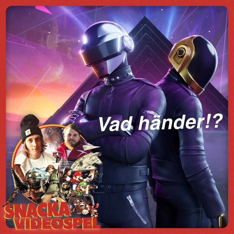 cover art for Daft Punk kommer till Fortnite!? Och Danmarks barnprogram har en 10m lång...😳