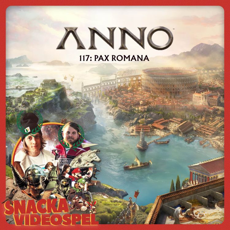 cover art for Hur Max och Simon blev Kejsare över en natt, Anno 117: Pax Romana är här! 🏛️