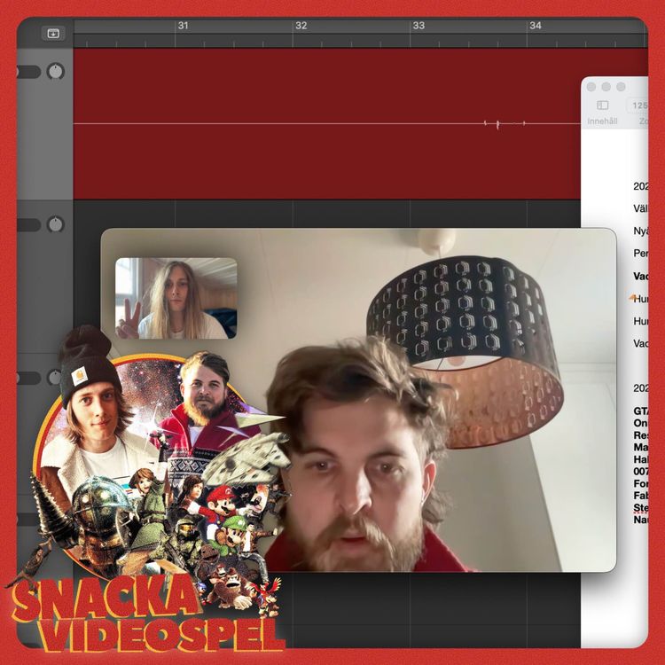 cover art for Nyår, nya spel, nytt Snacka Videospel!  🎉🥂