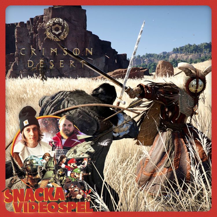 cover art for Crimson Desert är helt orimligt och Switch 2 får batterilucka!? 😬