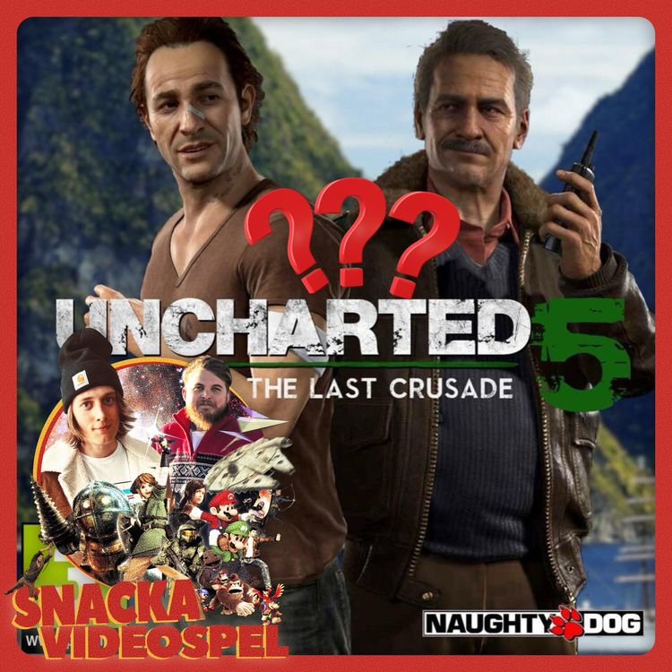 cover art for Naugty dog jobbar på Uncharted 5!? 😮 och Polisen dyker snart upp i din Twich chatt? 👮‍♂️