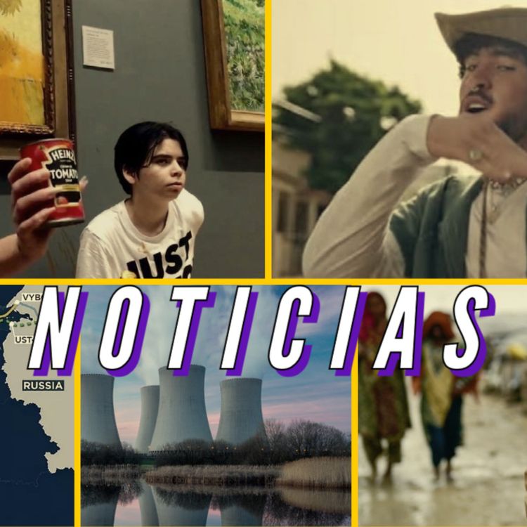 cover art for UENC35. NOTICIAS Los Girasoles, Bad Bunny, el Nord Stream dinamitado, Pakistán y la nuclear alemana